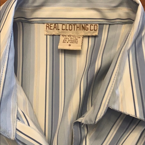 🕶️Real clothing company 3/4 button up shirt - Picture 3 of 5